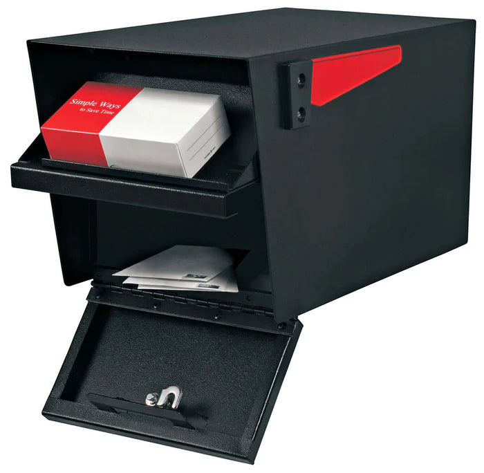 Mailboss Double Mail Manager® Locking Mailbox & Post
