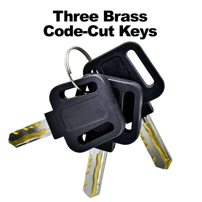 Mailboss Triple Package Master® Locking Mailbox & Post